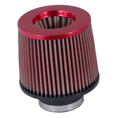 K&N univerzální Round Reverse Tapered filtr se vstupem 76 mm a výškou 127 mm, kovový vrchlík