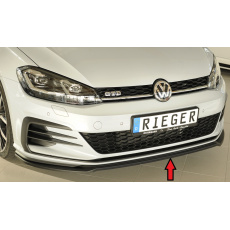 Rieger lipa pod přední nárazník pouze pro GTI / GTD / GTE pro Volkswagen Golf 7 GTD, GTE, GTI 3-dvéř., 5-dvéř. po faceliftu, 02/17-, plast ABS bez povrchové úpravy Rieger lipa pod přední nárazník pouze pro GTI / GTD / GTE pro Volkswagen Golf 7 GTD, GTE, GTI 3-dvéř., 5-dvéř. po faceliftu, 02/17-, plast ABS bez povrchové úpravy