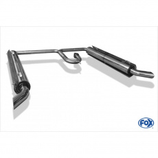 Fox Sportauspuff koncový díl výfuku s koncovkou pro Toyota Hilux 2007-07/2011 s motorem 3.0 Diesel