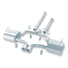 Borla Cat-Back výfukový systém "Touring" pro Mini Cooper S Hatchback/ Convertible 1,6l Supercharged 4-válec FWD 2-dvéř. r.v. od 04-06 Borla Cat-Back výfukový systém "Touring" pro Mini Cooper S Hatchback/ Convertible 1,6l Supercharged 4-válec FWD 2-dvéř. r.v. od 04-06