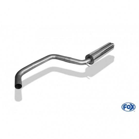 Fox Sportauspuff přední díl s tlumičem pro Seat Leon 5F s motorem 2.0, Cupra 195/206 kW