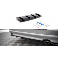 Maxton Design vložka zadního nárazníku pro Volvo V70 Mk3, carbon-Look