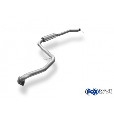 Fox Sportauspuff přední díl s tlumičem pro Honda Civic Type-R 04/2015-03/2017 s motorem 2.0 Fox Sportauspuff přední díl s tlumičem pro Honda Civic Type-R 04/2015-03/2017 s motorem 2.0