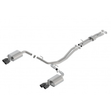 Borla Cat-Back výfukový systém "S-Type" typ 50 pro Ford Explorer Sport 3,5l AWD, 4-dvéř. s automatickou převodovkou, 2018 - 2019, typ koncovek: černé Borla Cat-Back výfukový systém "S-Type" typ 50 pro Ford Explorer Sport 3,5l AWD, 4-dvéř. s automatickou převodovkou, 2018 - 2019, typ koncovek: černé