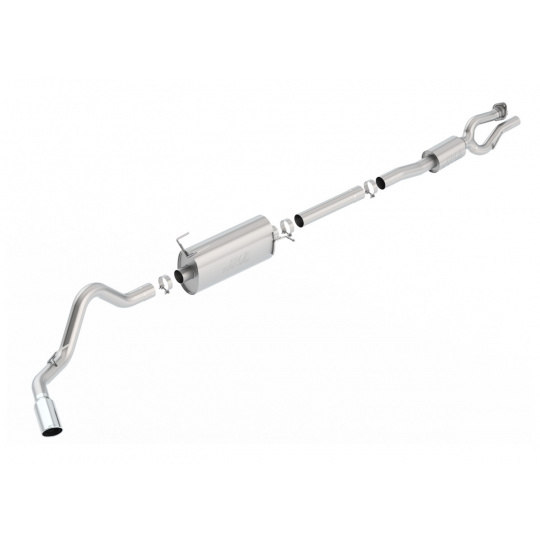 Borla Cat-Back výfukový systém "S-Type" pro Ford F-350 Super Duty 6,2l V8 s automat. přev., RC/8' Bed 142", CC/ 6'9" Bed 160", r.v. 2017-2020, typ koncovek: chromové Borla Cat-Back výfukový systém "S-Type" pro Ford F-350 Super Duty 6,2l V8 s automat. přev., RC/8' Bed 142", CC/ 6'9" Bed 160", r.v. 2017-2020, typ koncovek: chromové