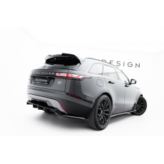 Maxton Design spoiler pod zadní nárazník s žebrováním v.2 pro Land rover Range Rover Velar Mk1 /R-Dynamic, černý lesklý plast ABS Maxton Design spoiler pod zadní nárazník s žebrováním v.2 pro Land rover Range Rover Velar Mk1 /R-Dynamic, černý lesklý plast ABS