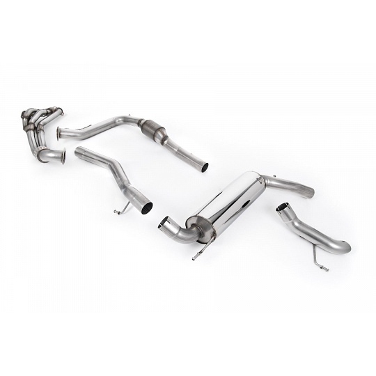 Milltek Sport kompletní výfukový systém Civic Cup Race with Downturn Trim (určeno pro motorsport) pro Honda Civic Type R 2.0 i-VTEC FN2 2007-2012