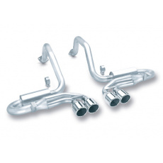 Borla Cat-Back výfukový systém "S-Type" Classic s dvojitou koncovkou pro Chevrolet Corvette C5/C5 Z06 5,7l V8 RWD Coupé/Convertible, r.v. od 97-04 Borla Cat-Back výfukový systém "S-Type" Classic s dvojitou koncovkou pro Chevrolet Corvette C5/C5 Z06 5,7l V8 RWD Coupé/Convertible, r.v. od 97-04