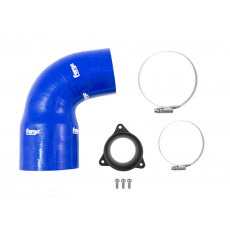 Forge Motorsport zvětšený vstup do turba pro Hyundai i30N facelift, barva hadice: modrá Forge Motorsport zvětšený vstup do turba pro Hyundai i30N facelift, barva hadice: modrá