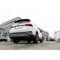 Fox Sportauspuff koncový tlumič výfuku s koncovkou 2x106x71 Typ 32 pro Hyundai Santa Fe TM 2018- s motorem 2.2 D Fox Sportauspuff koncový tlumič výfuku s koncovkou 2x106x71 Typ 32 pro Hyundai Santa Fe TM 2018- s motorem 2.2 D