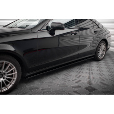 Maxton Design difuzory pod boční prahy ver.2 pro Mercedes CLS C 218/Standard, černý lesklý plast ABS
