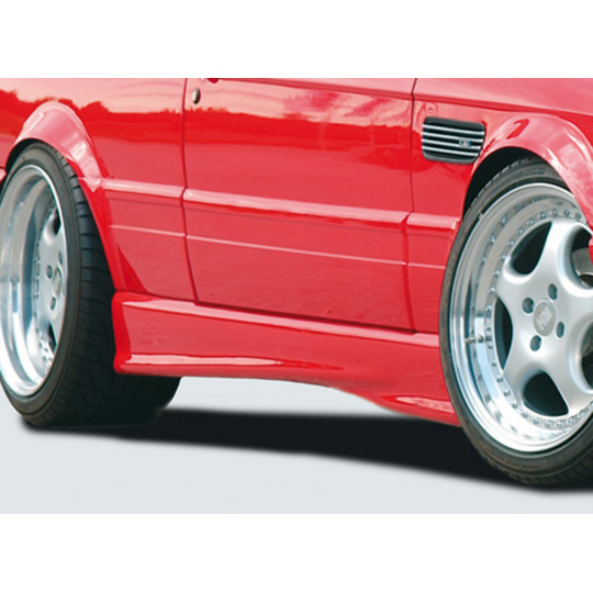 Rieger boční práh mont. strana pravá pro BMW řada 3 E30 2-dvéř., kabriolet, kupé, plast ABS bez povrchové úpravy