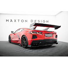 Maxton Design zadní křídlo pro Chevrolet Corvette C8, pravý karbon