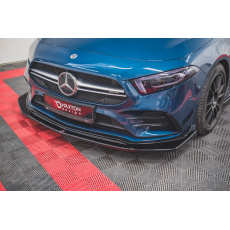 Maxton Design spoiler pod přední nárazník ver.3 pro Mercedes třída A W177 A35 AMG Aero, černý lesklý plast ABS Maxton Design spoiler pod přední nárazník ver.3 pro Mercedes třída A W177 A35 AMG Aero, černý lesklý plast ABS