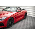 Maxton Design difuzory pod boční prahy pro BMW Z4 G29 /M-Pack, černý lesklý plast ABS