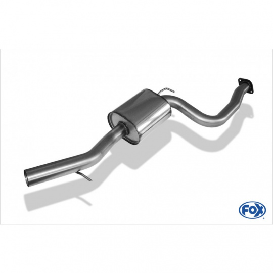 Fox Sportauspuff přední díl s tlumičem pro Ford Focus II ST s motorem 2.5, pro model ST Fox Sportauspuff přední díl s tlumičem pro Ford Focus II ST s motorem 2.5, pro model ST