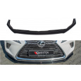 Maxton Design spoiler pod přední nárazník pro Lexus NX Mk1 Facelift, carbon-Look