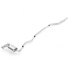 Borla Cat-Back výfukový systém "S-Type" pro BMW F30 328i Sedan 2,0l, RWD, 4-dvéř., r.v. 2012-2016 Borla Cat-Back výfukový systém "S-Type" pro BMW F30 328i Sedan 2,0l, RWD, 4-dvéř., r.v. 2012-2016