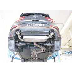 Fox Sportauspuff koncovka výfuku 1x130 typ 14 pro Hyundai i30 N, s motorem 2.0 Facelift Fox Sportauspuff koncovka výfuku 1x130 typ 14 pro Hyundai i30 N, s motorem 2.0 Facelift
