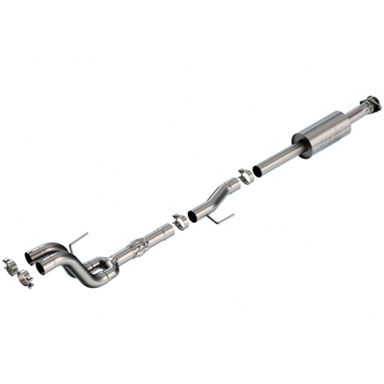 Borla středový díl výfukového systému "ATAK" pro Ford F-150 3,5l V6, automat, 4WD, CC/SHB (5' 6"), 145,4'' Wheelbase, r.v. 2021-2024 Borla středový díl výfukového systému "ATAK" pro Ford F-150 3,5l V6, automat, 4WD, CC/SHB (5' 6"), 145,4'' Wheelbase, r.v. 2021-2024