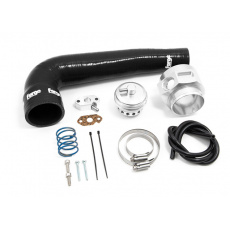 Forge Motorsport BOV ventil pro Audi A1 8X 2010-2018, barva hadice: černá, barva ventilu: stříbrná Forge Motorsport BOV ventil pro Audi A1 8X 2010-2018, barva hadice: černá, barva ventilu: stříbrná