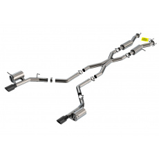 Borla Cat-Back výfukový systém "S-Type" pro Dodge Durango SRT Hellcat 6,2l s aut. převodovkou, 4-dvéř., r.v. 2021, typ koncovek: černé Borla Cat-Back výfukový systém "S-Type" pro Dodge Durango SRT Hellcat 6,2l s aut. převodovkou, 4-dvéř., r.v. 2021, typ koncovek: černé