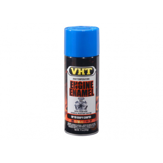 VHT Engine Enamel barva na motory do teploty až 288°C, barva: modrá Ford Light Blue