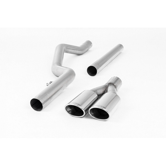 Milltek Sport výfukový systém cat-back dvojitá oválná koncovka (zadní výstup) pro Volkswagen Amarok 3.0 V6 TDI (204/224PS) 2017-2024, letěná koncovka