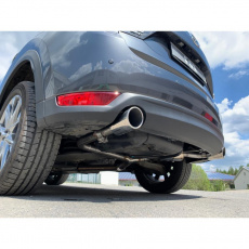 Fox Sportauspuff koncový tlumič výfuku s koncovkou 1x100 Typ 16 na obou stranách pro Mazda CX5 2018- s motorem 2.2 D