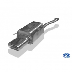 Fox Sportauspuff koncový tlumič výfuku s koncovkou 160x80 Typ 53 pro Honda Accord V s motorem 1.9 (CE7)