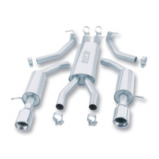 Borla Cat-Back výfukový systém "Touring" pro Ford Thunderbird 3,9l V8 s automatickou převodovkou, RWD, 2-dvéř. Coupé/Convertible, r.v. 03 Borla Cat-Back výfukový systém "Touring" pro Ford Thunderbird 3,9l V8 s automatickou převodovkou, RWD, 2-dvéř. Coupé/Convertible, r.v. 03