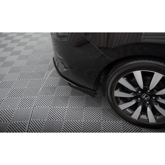 Maxton Design křidélka bočních difuzorů zad. nárazníku pro Honda Civic Mk10, plast ABS bez povrchové úpravy