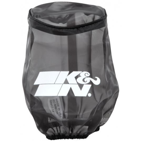 K&N RC-5062DK návlek na kulatý zkosený filtr 114 mmx152 mm, barva: černá
