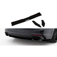 Maxton Design difuzor zadního nárazníku ver.1 pro Audi RS5 F5, plast ABS bez povrchové úpravy
