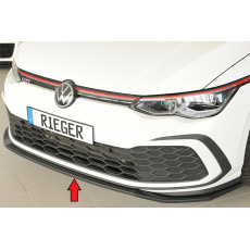 Rieger lipa pod přední nárazník pouze pro GTI / GTD / GTE pro Volkswagen Golf 8 GTI 5-dvéř., 08/20-, plast ABS bez povrchové úpravy Rieger lipa pod přední nárazník pouze pro GTI / GTD / GTE pro Volkswagen Golf 8 GTI 5-dvéř., 08/20-, plast ABS bez povrchové úpravy