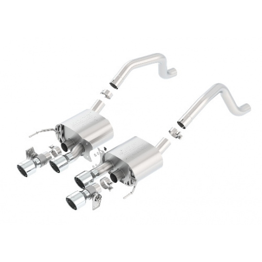 Borla koncový díl "ATAK" pro Chevrolet Corvette C7 Z06 6,2l/Grand Sport s manuální převodovkou, 6,2l RWD 2-dvéř. s NPP, r.v. od 15-18, typ koncovek: chromové Borla koncový díl "ATAK" pro Chevrolet Corvette C7 Z06 6,2l/Grand Sport s manuální převodovkou, 6,2l RWD 2-dvéř. s NPP, r.v. od 15-18, typ koncovek: chromové