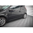 Maxton Design "Street Pro" difuzory pod boční prahy s křidélky pro Ford Fiesta ST Mk6, plast ABS bez povrchové úpravy