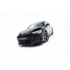 Maxton Design spoiler pod přední nárazník pro Audi A3 8Y, černý lesklý plast ABS Maxton Design spoiler pod přední nárazník pro Audi A3 8Y, černý lesklý plast ABS