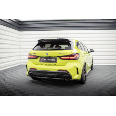 Maxton Design boční difuzory pod zadní nárazník v.7 pro BMW řada 1 F40, černý lesklý plast ABS, M-Pack / M135i