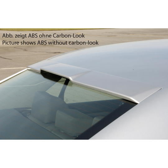 Rieger patka na zadní okno pro Volkswagen Jetta 3 1KM 5-dvéř., 08/05-, plast ABS s povrchovou úpravou Carbon-Look