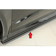 Rieger spoiler pod boční práh mont. strana levá pro Audi RS3 8V 5-dvéř. (sportback 8VA / 8VF), r.v. 02/17-, plast ABS bez povrchové úpravy