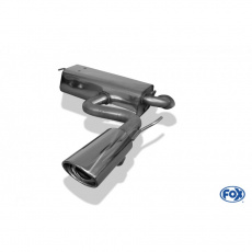 Fox Sportauspuff koncový tlumič výfuku s koncovkou 115x85 Typ 33 pro Toyota Celica T23 s motorem 1.8