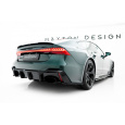 Maxton Design difuzor zadního nárazníku pro Audi RS7 C8, materiál pravý karbon, verze s tažným zařízením