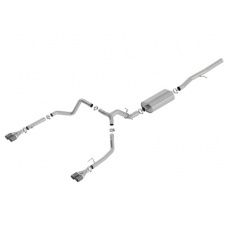 Borla Cat-Back výfukový systém "Touring" pro Chevrolet Silverado 1500 6,2l V8, s aut. převodovkou, 2WD/AWD, EC/SB, CC/SHB, 147", r.v. 2019-2020, typ koncovek: karbonové Borla Cat-Back výfukový systém "Touring" pro Chevrolet Silverado 1500 6,2l V8, s aut. převodovkou, 2WD/AWD, EC/SB, CC/SHB, 147", r.v. 2019-2020, typ koncovek: karbonové