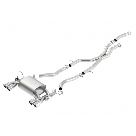 Borla Cat-Back výfukový systém "S-Type" pro BMW F80 M3 Sedan 3,0l, 2-dvéř./4-dvéř., r.v. 2015-2018 Borla Cat-Back výfukový systém "S-Type" pro BMW F80 M3 Sedan 3,0l, 2-dvéř./4-dvéř., r.v. 2015-2018