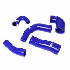 Samco Sport 5-dílná sada silikonových hadic pro vedení tlakového vzduchu pro Fiat Grande Punto Abarth 2008 - on, barva: modrá