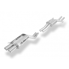 Fox Sportauspuff střední a koncový tlumič výfuku s koncovkou 2x76 Typ 17 pro Audi S8 D2 -1999 s motorem 4.2 Fox Sportauspuff střední a koncový tlumič výfuku s koncovkou 2x76 Typ 17 pro Audi S8 D2 -1999 s motorem 4.2