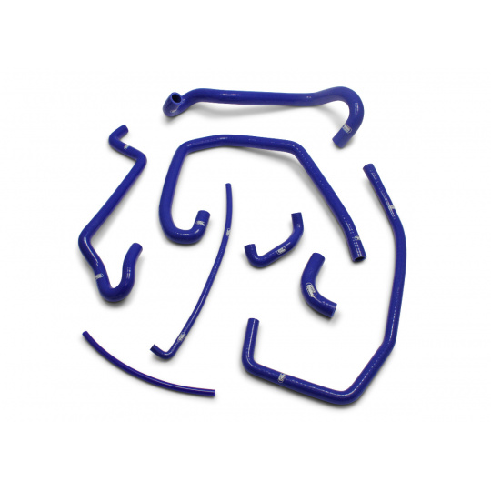 Samco Sport 8-dílná sada silikonových hadic pro doplňkové vedení chladicí kapaliny pro Ford Focus RS Mk1 2002 - 2004 2.0l Turbocharged Duratec, barva: modrá Samco Sport 8-dílná sada silikonových hadic pro doplňkové vedení chladicí kapaliny pro Ford Focus RS Mk1 2002 - 2004 2.0l Turbocharged Duratec, barva: modrá