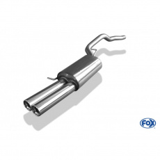 Fox Sportauspuff koncový tlumič výfuku s koncovkou 2x80 Typ 13 pro Volkswagen T6 Bus s motorem 2.0, 2.0 TDI, 2.5 TDI, 3.2 Fox Sportauspuff koncový tlumič výfuku s koncovkou 2x80 Typ 13 pro Volkswagen T6 Bus s motorem 2.0, 2.0 TDI, 2.5 TDI, 3.2