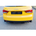 Maxton Design středový spoiler zadního nárazníku pro Audi S1 Mk1, carbon-Look